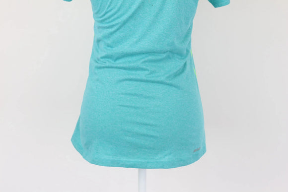 New Balance Blue Athletic Top | Yellow Logo | Size S | Pre-Loved