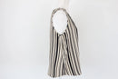 Exact Black & Cream Striped Summer Top | Size S | Brand New-3