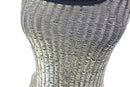 Gold & Black Knitted Blouse – Size S | Thrift Finds-3