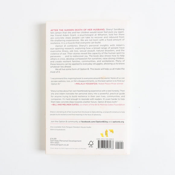 Option B by Sheryl Sandberg and Adam Grant