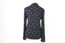 M&S Navy Green Polka Dot Blouse | Size 8 | Pre-Loved-3