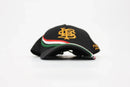Black Embroidered Cap – One Size | Brand new-2