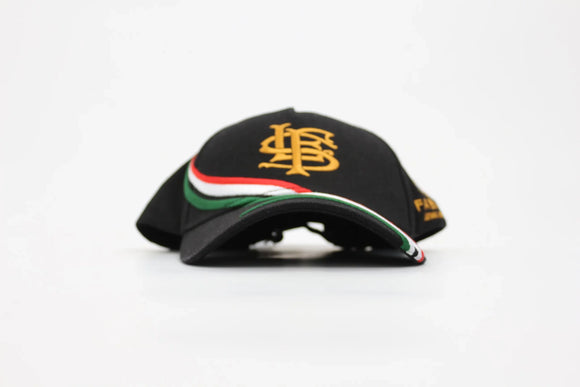 Black Embroidered Cap – One Size | Brand new