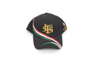 Black Embroidered Cap – One Size | Brand new-1
