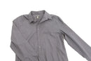 H&M Navy Open Polka Dot Shirt | Size L | Pre-Loved-2