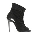 Carrano Made in Brazil open toe suede heels - 38-1