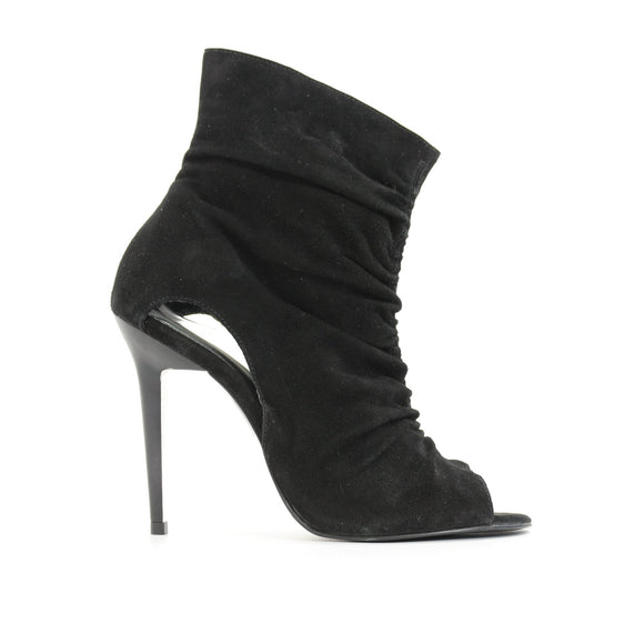 Carrano Made in Brazil open toe suede heels - 38