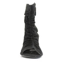 Carrano Made in Brazil open toe suede heels - 38-2