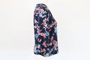 Woolworths Navy Floral Wrap Top | Size S | Pre-Loved-3