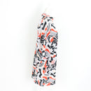 Monki Abstract Print T-Shirt Dress – Black, White & Red | Size XS | Pre-Loved-3