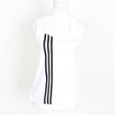 Adidas Climacool White 3-Stripes Tank Top | Size 38 | Brand New-1