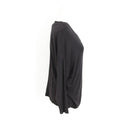 Signature by Des Black V-Neck Long-Sleeve Top | Size 36 | Pre-Loved-2