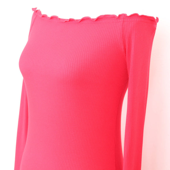 H&M Red Ribbed Bodycon Mini Dress – Lettuce-Edge | Size S | Pre-Loved