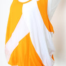 Adidas by Stella McCartney Orange & White Racerback Tank Top | Size 34 | Pre-Loved-2