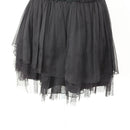 Black Lace & Tulle Mini Dress – Sheer Bodice | Size M | Pre-Loved-3