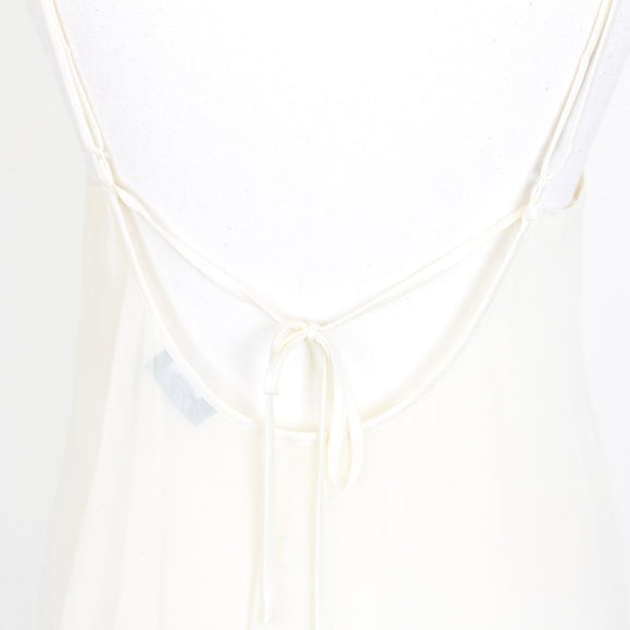 La Senza Cream Satin Babydoll Top – Lace Bust | Size S | Pre-Loved