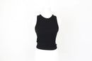 Black Ribbed Racerback Top – Size S | Thrift Finds-4