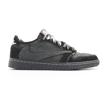 Travis Scott x Air Jordan 1 Low OG SP Black Phantom Sneakers - Size 6