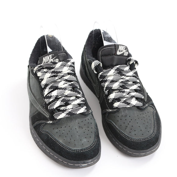 Travis Scott x Air Jordan 1 Low OG SP Black Phantom Sneakers - Size 6