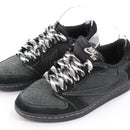 Travis Scott x Air Jordan 1 Low OG SP Black Phantom Sneakers - Size 6-4