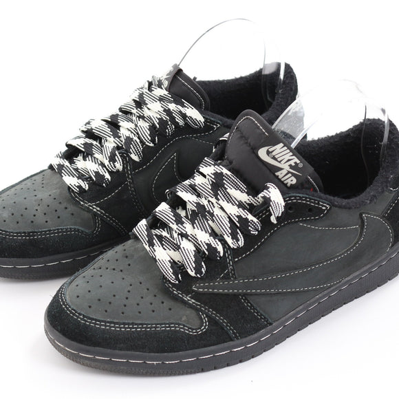 Travis Scott x Air Jordan 1 Low OG SP Black Phantom Sneakers - Size 6