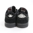 Travis Scott x Air Jordan 1 Low OG SP Black Phantom Sneakers - Size 6-6