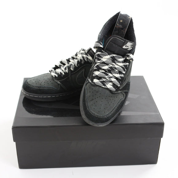 Travis Scott x Air Jordan 1 Low OG SP Black Phantom Sneakers - Size 6