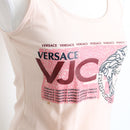 Versace Jeans Couture Pink Medusa Logo Cami Top | Size L | Pre-Loved-2