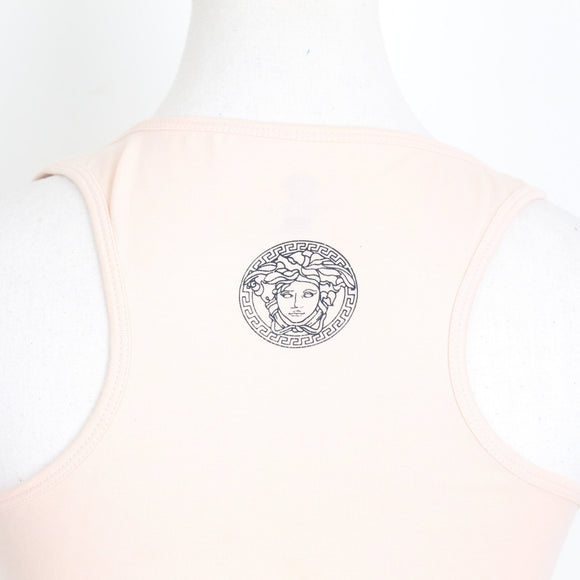 Versace Jeans Couture Pink Medusa Logo Cami Top | Size L | Pre-Loved