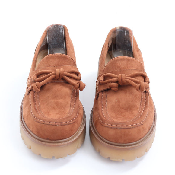 H&M Tan Suede Loafers - Size 37
