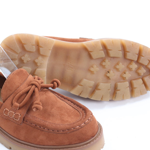 H&M Tan Suede Loafers - Size 37