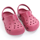 Crocs Magenta Clogs - Size J1-2