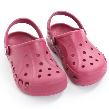Crocs Magenta Clogs - Size J1 - 0