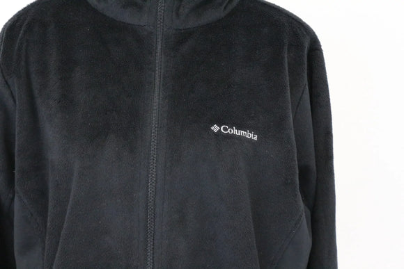 Columbia Black Fleece Winter Jacket – Size XL | Thrift Finds