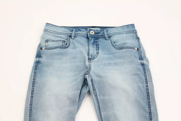 Pale Blue Boyfriend Jeans – Size 6 | Thrift Finds