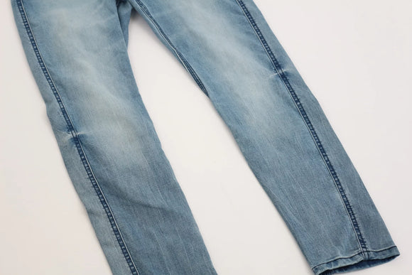 Pale Blue Boyfriend Jeans – Size 6 | Thrift Finds