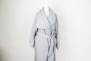 Light Grey Midi Puffer Jacket – Size L | Brand new-1