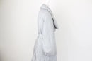 Light Grey Midi Puffer Jacket – Size L | Brand new-4