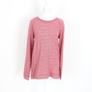 GAP Red & White Marled Sweater – Side Zips | Size S | Pre-Loved-1