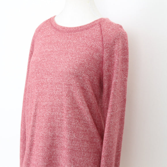GAP Red & White Marled Sweater – Side Zips | Size S | Pre-Loved