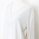 Woolworths Cream Linen Midi Dress – V-Neck | Size S | Pre-Loved-2
