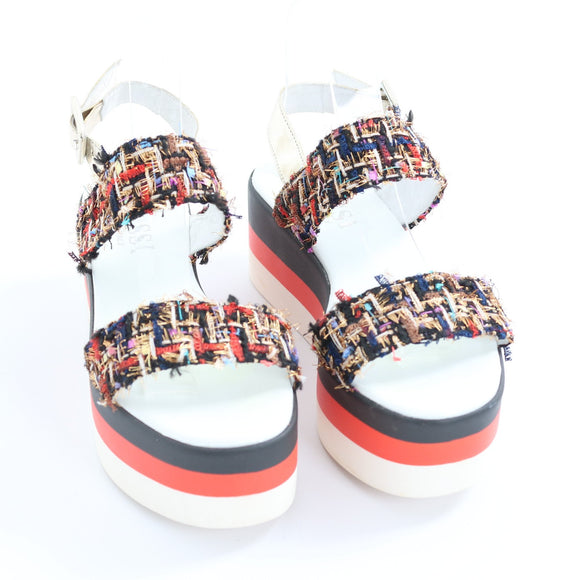 Rossie Platform Sandals - Made in Italy - Size 39