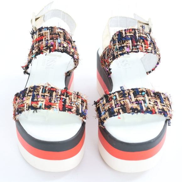 Rossie Platform Sandals - Made in Italy - Size 39