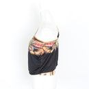 Black One-Shoulder Jewel-Print Blouse | Size L | Pre-Loved-2