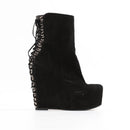 Tsakiris Mallas Suede Platform Ankle Boots - Size 38-1
