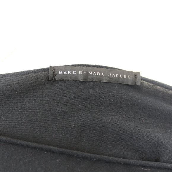 Marc by Marc Jacobs Black Logo Long-Sleeve Top | Size S | Pre-Loved