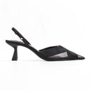 Zara Mesh Pointed-Toe Slingback Shoes - Size 37-1