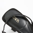 Zara Mesh Pointed-Toe Slingback Shoes - Size 37-4