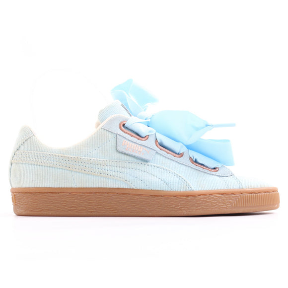 Puma Basket Heart Corduroy Sneakers - Size 5