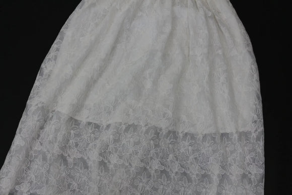 Cream Lace Midi Dress – Size S | Brand new